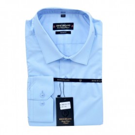 Chemise homme bleu ciel slim fit moderne et épurée - CHM1016