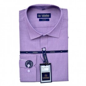 Chemise homme lilas slim fit audacieuse et élégante - CHM1019