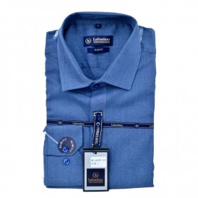 Chemise homme bleue slim fit moderne et chic - CHM1022