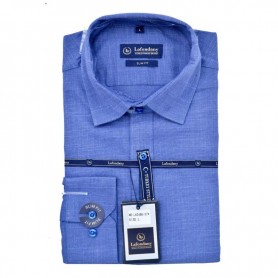 Chemise homme bleue slim fit élégante et formelle - CHM1025