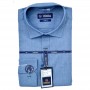 Chemise homme bleu clair slim fit chic et décontractée - CHM1026