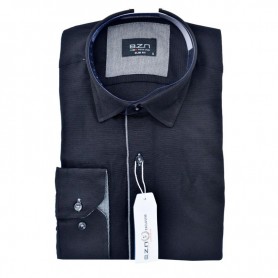 Chemise homme slim fit noire – Élégance sobre – CHM1031