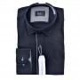 Chemise homme slim fit noire – Élégance sobre – CHM1031