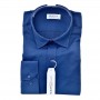 Chemise homme slim fit bleu marine – Élégance moderne – CHM1033