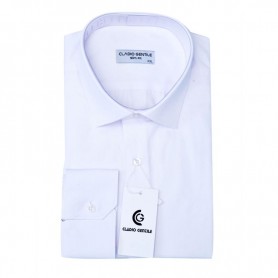 Chemise homme slim fit blanche – Classique et élégante – CHM1047