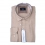 Chemise homme slim fit beige – Élégance décontractée – CHM1053