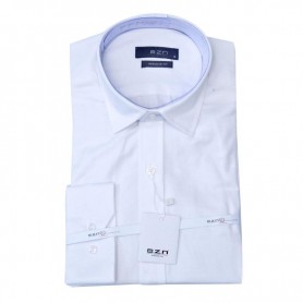 Chemise homme regular fit blanche – Classique et élégante – CHM1057