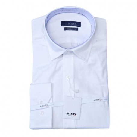 Chemise homme regular fit blanche – Classique et élégante – CHM1057