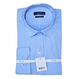 Chemise homme regular fit bleu ciel – Élégance moderne – CHM1059