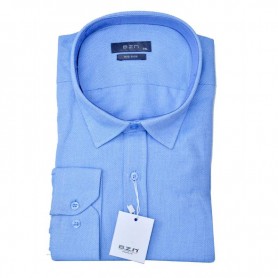 Chemise homme bleu clair manches longues – CHM1063