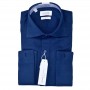 Chemise homme bleu marine slim fit – CHM1066