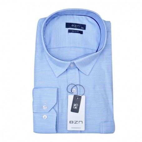 Chemise homme bleu ciel manches longues – CHM1067