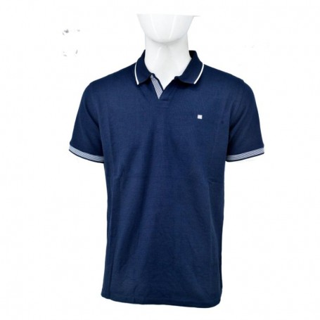 Polo homme bleu marine M à 3XL - TSH801