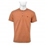 T-shirt homme marron col boutonné M à 3XL - TSH810