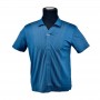 Polo homme bleu rayures verticales M à 3XL - TSH825