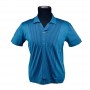 Polo homme bleu rayures discrètes M à 3XL - TSH828