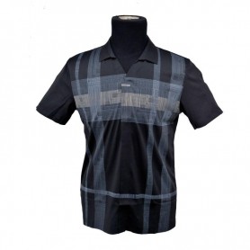Polo homme minimaliste avec col boutonné  - TSH838