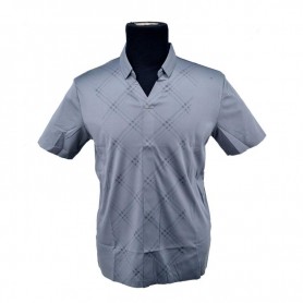 Polo homme motif à carreaux élégant - TSH839