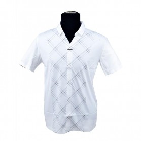 Polo homme à carreaux discret - M à 3XL - TSH840