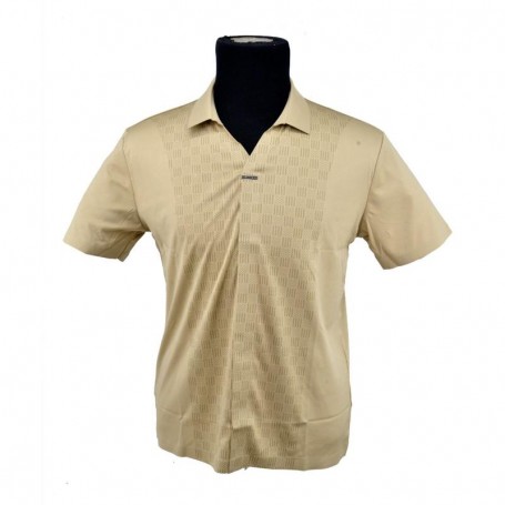 Polo homme élégant avec détails graphiques - M à 3XL - TSH843