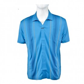 Polo homme à rayures verticales - Tailles M à 3XL - TSH845