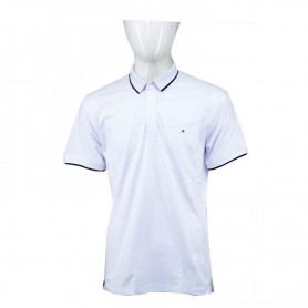 Polo homme rayé à col classique - Taille M à 3XL - TSH855