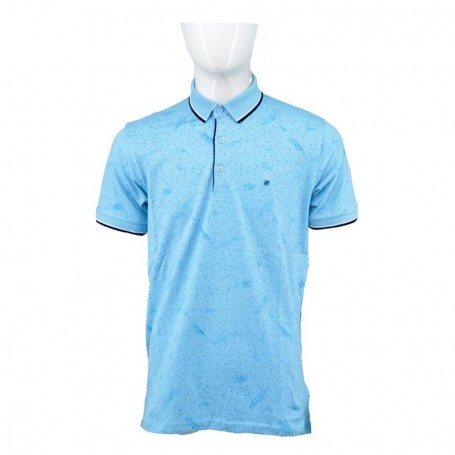 Polo homme à motifs floraux - Taille M à 3XL - TSH857