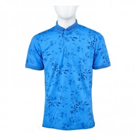 Polo homme à motifs géométriques - Taille M à 3XL - TSH858