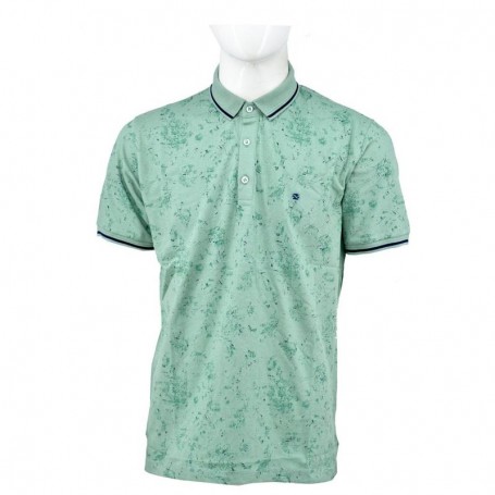 Polo homme vert menthe – Style frais et confortable - TSH867