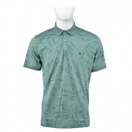 Polo homme vert – Style décontracté et naturel - TSH869