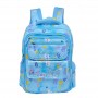 Sac à dos bleu motifs ludiques pour enfants - SC2839