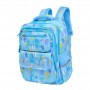 Sac à dos bleu motifs ludiques pour enfants - SC2839