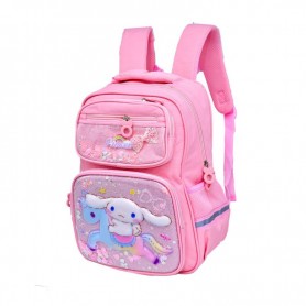 Sac à dos rose motif princesse pour filles - SC2842