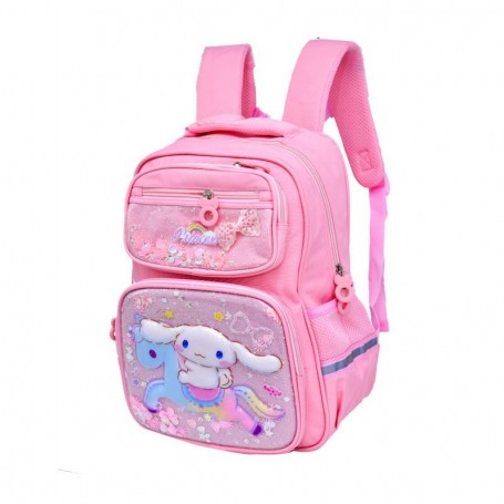 Sac à dos rose motif princesse pour filles - SC2842