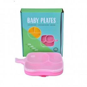 Assiette en silicone pour bébé - BBY44