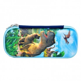 Trousse dinosaures avec grand compartiment zippé - TRS75