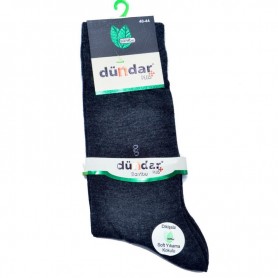 Chaussettes en bambou gris foncé pour homme - Dundar - SOX65