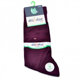 Chaussettes bordeaux en bambou pour homme - Dundar - SOX66