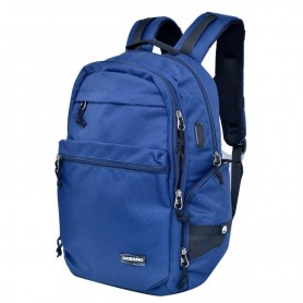 Sac à dos Océano bleu avec port USB - SC2860