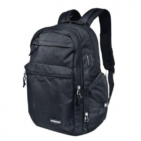 Sac à dos Océano noir avec port USB - SC2862
