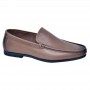 Mocassin en cuir marron - Élégance décontractée - MOC579