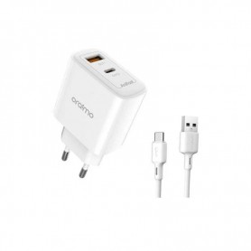 Oraimo Charge Rapide 25W - Double Port USB-A et Type-C - OCW-E100D