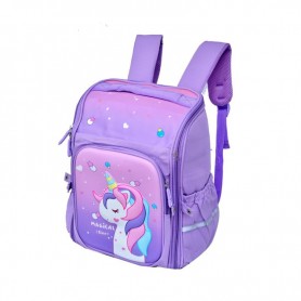 Sac à dos enfant violet avec licorne - Magique et pratique - SC2883