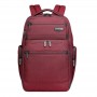 Sac à dos business 18 pouces Oceano 3809 - Grand format et USB - Rouge
