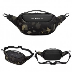 Sac banane camouflage avec poches multiples - SC2894
