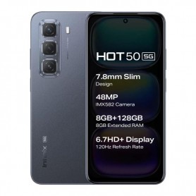 Infinix HOT 50 - Mémoire 128 Go - RAM 4 Go - Ecran 6.78 pouces