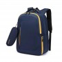 Sac à dos Tiroll 732 - 18 pouces - Bleu marine et fonctionnel