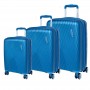 Lot de valises rigides avec roues multidirectionnelles - VLS394