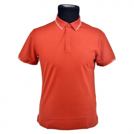 Polo élégant pour homme avec col contrasté - TSH888