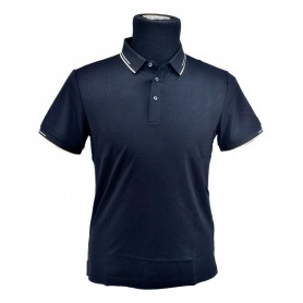 Polo noir classique pour homme - TSH891